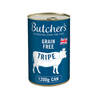 butchers dog food grain free tripe can